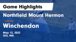 Northfield Mount Hermon  vs Winchendon Game Highlights - May 12, 2022