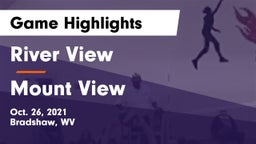 River View  vs Mount View  Game Highlights - Oct. 26, 2021