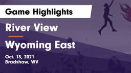 River View  vs Wyoming East  Game Highlights - Oct. 13, 2021
