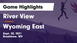 River View  vs Wyoming East  Game Highlights - Sept. 30, 2021