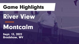 River View  vs Montcalm  Game Highlights - Sept. 13, 2022