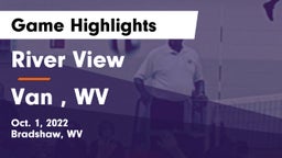 River View  vs Van , WV Game Highlights - Oct. 1, 2022