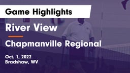 River View  vs Chapmanville Regional  Game Highlights - Oct. 1, 2022