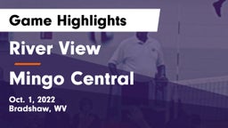 River View  vs Mingo Central  Game Highlights - Oct. 1, 2022