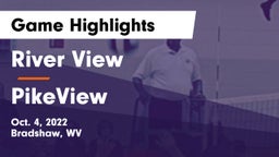 River View  vs PikeView Game Highlights - Oct. 4, 2022