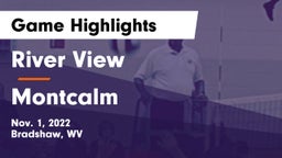 River View  vs Montcalm  Game Highlights - Nov. 1, 2022