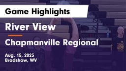 River View  vs Chapmanville Regional  Game Highlights - Aug. 15, 2023