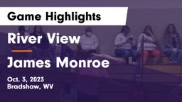 River View  vs James Monroe  Game Highlights - Oct. 3, 2023