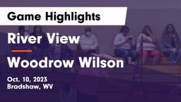 River View  vs Woodrow Wilson  Game Highlights - Oct. 10, 2023