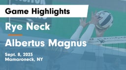 Rye Neck  vs Albertus Magnus  Game Highlights - Sept. 8, 2023