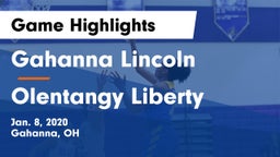 Gahanna Lincoln  vs Olentangy Liberty  Game Highlights - Jan. 8, 2020