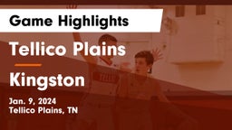 Tellico Plains  vs Kingston  Game Highlights - Jan. 9, 2024