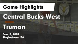 Central Bucks West  vs Truman Game Highlights - Jan. 3, 2020