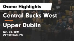 Central Bucks West  vs Upper Dublin  Game Highlights - Jan. 30, 2021