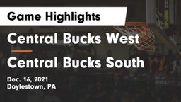 Central Bucks West  vs Central Bucks South  Game Highlights - Dec. 16, 2021