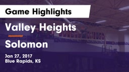 Valley Heights  vs Solomon  Game Highlights - Jan 27, 2017