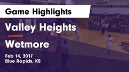 Valley Heights  vs Wetmore Game Highlights - Feb 14, 2017