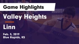 Valley Heights  vs Linn  Game Highlights - Feb. 5, 2019