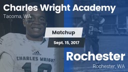 Matchup: Wright Academy High vs. Rochester  2017