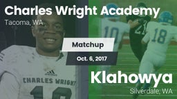 Matchup: Wright Academy High vs. Klahowya  2017