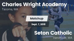 Matchup: Wright Academy High vs. Seton Catholic  2018