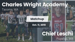 Matchup: Wright Academy High vs. Chief Leschi  2019