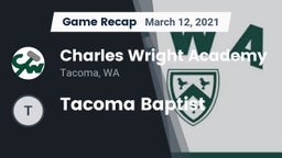 Recap: Charles Wright Academy vs. Tacoma Baptist 2021