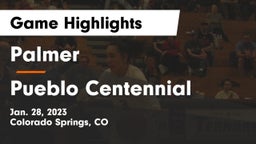 Palmer  vs Pueblo Centennial Game Highlights - Jan. 28, 2023