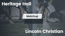 Matchup: Heritage Hall High vs. Lincoln Christian  2016