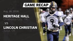 Recap: Heritage Hall  vs. Lincoln Christian  2016