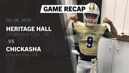 Recap: Heritage Hall  vs. Chickasha  2016