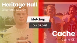 Matchup: Heritage Hall High vs. Cache  2016