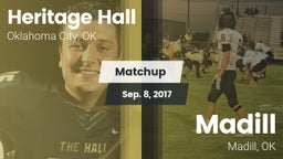 Matchup: Heritage Hall High vs. Madill  2017