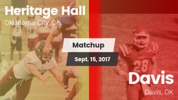 Matchup: Heritage Hall High vs. Davis  2017