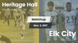 Matchup: Heritage Hall High vs. Elk City  2017