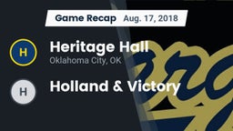 Recap: Heritage Hall  vs. Holland & Victory 2018