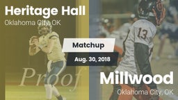 Matchup: Heritage Hall High vs. Millwood  2018