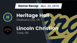 Recap: Heritage Hall  vs. Lincoln Christian  2018