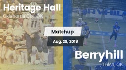 Matchup: Heritage Hall High vs. Berryhill  2019