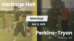 Matchup: Heritage Hall High vs. Perkins-Tryon  2019
