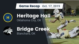 Recap: Heritage Hall  vs. Bridge Creek  2019