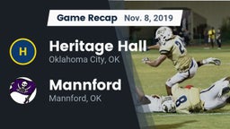 Recap: Heritage Hall  vs. Mannford  2019