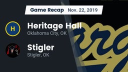 Recap: Heritage Hall  vs. Stigler  2019