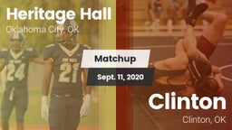 Matchup: Heritage Hall High vs. Clinton  2020