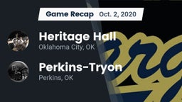 Recap: Heritage Hall  vs. Perkins-Tryon  2020