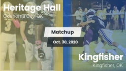 Matchup: Heritage Hall High vs. Kingfisher  2020