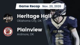 Recap: Heritage Hall  vs. Plainview  2020