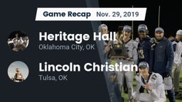 Recap: Heritage Hall  vs. Lincoln Christian  2019