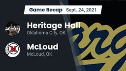 Recap: Heritage Hall  vs. McLoud  2021