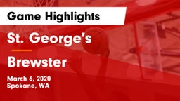 St. George's  vs Brewster Game Highlights - March 6, 2020